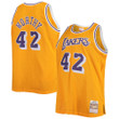 James Worthy Los Angeles Lakers Mitchell & Ness Big & Tall Hardwood Classics Swingman Jersey - Gold