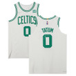 Jayson Tatum Boston Celtics Autographed White Nike 2020-21 Association Edition Authentic Jersey