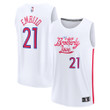 Joel Embiid Philadelphia 76ers Fanatics Branded 2022/23 Fastbreak Jersey - City Edition - White