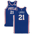 Joel Embiid Philadelphia 76ers Player-Issued #21 Royal Jersey from the 2020-21 NBA Season