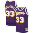 Kareem Abdul-Jabbar Los Angeles Lakers Mitchell & Ness 1983-84 Hardwood Classics Swingman Jersey - Purple