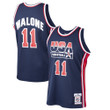 Karl Malone USA Basketball Mitchell & Ness Home 1992 Dream Team Authentic Jersey - Navy
