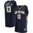 Kira Lewis Jr. New Orleans Pelicans Fanatics Branded 2020 NBA Draft First Round Pick Fast Break Replica Jersey Navy - Icon Edition