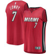 Kyle Lowry Miami Heat Fanatics Branded 2022/23 Fast Break Replica Jersey - Red - Statement Edition