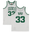 Larry Bird Boston Celtics Autographed Mitchell & Ness White 1985-1986 Swingman Jersey with "HOF 1998" Inscription - Limited Edition of 33