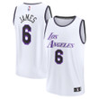 LeBron James Los Angeles Lakers Fanatics Branded 2022/23 Fastbreak Jersey - City Edition - White