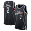 Los Angeles Clippers Nike City Edition Swingman Jersey - Black - Kawhi Leonard