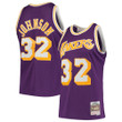 Magic Johnson Los Angeles Lakers Mitchell & Ness 1984-85 Hardwood Classics Swingman Player Jersey - Purple