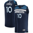 Men's Fanatics Branded Bryn Forbes Navy Minnesota Timberwolves Fast Break Replica Jersey - Icon Edition