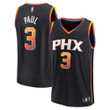 Men's Fanatics Branded Chris Paul Black Phoenix Suns 2022/23 Fast Break Player Jersey - Statement Edition