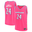 Men's Fanatics Branded Corey Kispert Pink Washington Wizards 2022/23 Fastbreak Jersey - City Edition