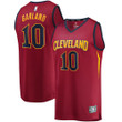 Men's Fanatics Branded Darius Garland Wine Cleveland Cavaliers Fast Break Replica Jersey - Icon Edition