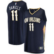Men's Fanatics Branded Dyson Daniels Navy New Orleans Pelicans 2022 NBA Draft First Round Pick Fast Break Replica Player Jersey - Icon Edition