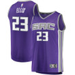 Men's Fanatics Branded Keon Ellis Purple Sacramento Kings 2022/23 Fast Break Replica Player Jersey - Icon