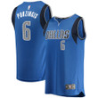 Men's Fanatics Branded Kristaps Porzingis Blue Dallas Mavericks Fast Break Replica Player Jersey - Icon Edition