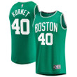 Men's Fanatics Branded Luke Kornet Kelly Green Boston Celtics 2021/22 Fast Break Replica Jersey - Icon Edition