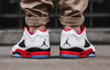 Air Jordan 5 Retro Low GS 'Fire Red' 2016 314338-101