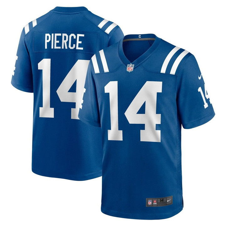 Men's Indianapolis Colts Alec Pierce Nike Royal Player Game Jersey