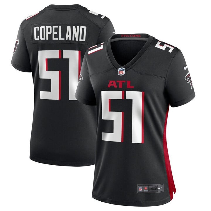 Women's Atlanta Falcons Brandon Copeland Nike Black Game Player Jersey