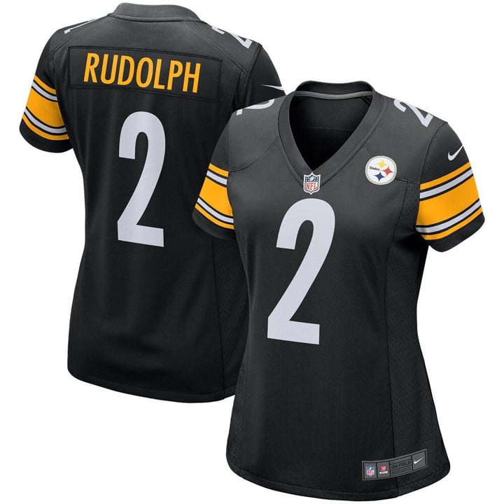 Women's Pittsburgh Steelers Mason Rudolph Nike Black Game Player Jersey