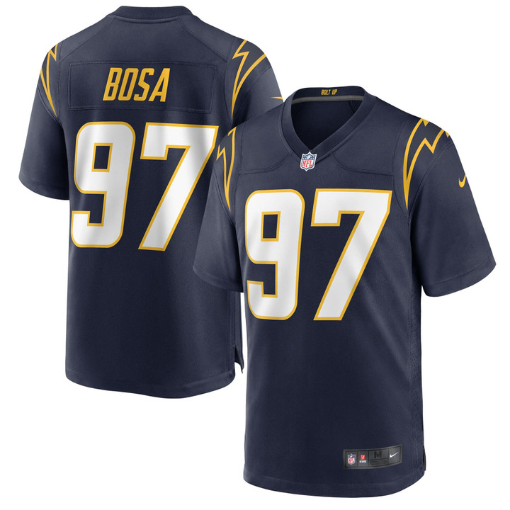 Los Angeles Chargers Nike Game Alternate Jersey - College Navy - Joey Bosa