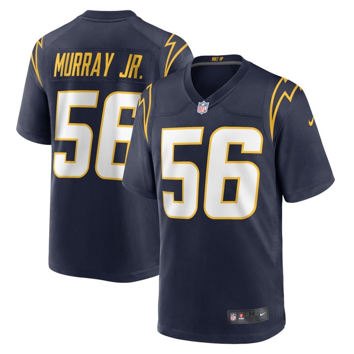Los Angeles Chargers Nike Game Alternate Jersey - Navy - Kenneth Murray Jr.
