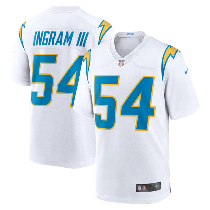 Los Angeles Chargers Nike Game Road Jersey - White - Melvin Ingram III