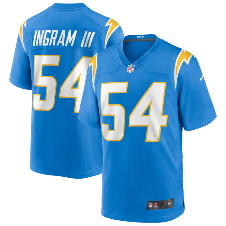 Los Angeles Chargers Nike Game Team Colour Jersey - Italy Blue - Melvin Ingram III