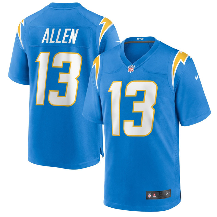 Los Angeles Chargers Nike Game Team Colour Jersey - Powder Blue - Keenan Allen