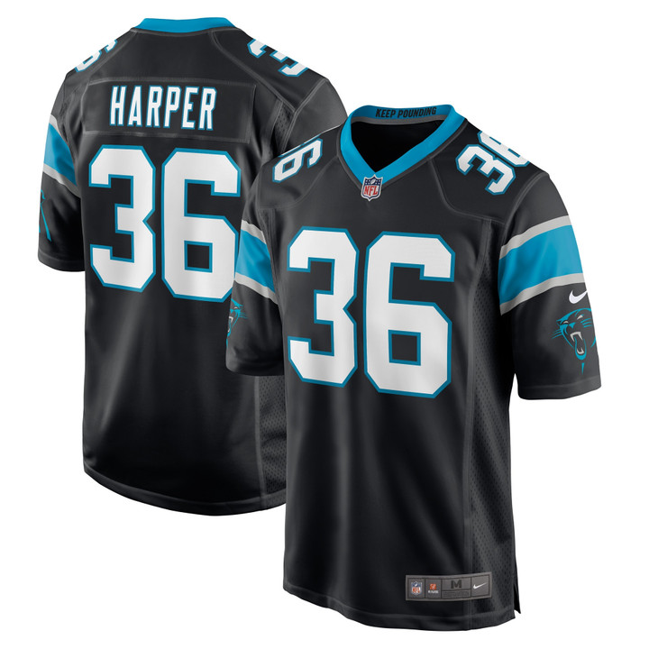 Madre Harper Carolina Panthers Nike Game Player Jersey - Black