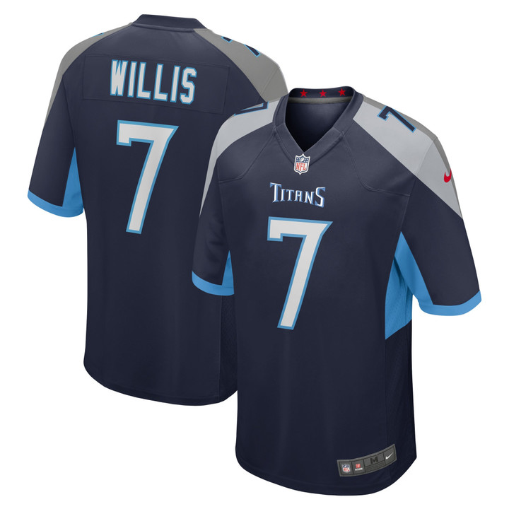 Malik Willis Tennessee Titans Nike Player Game Jersey - Navy