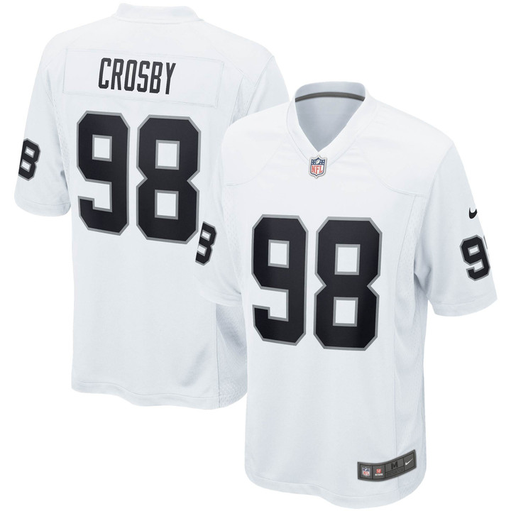 Maxx Crosby Las Vegas Raiders Nike Game Jersey - White
