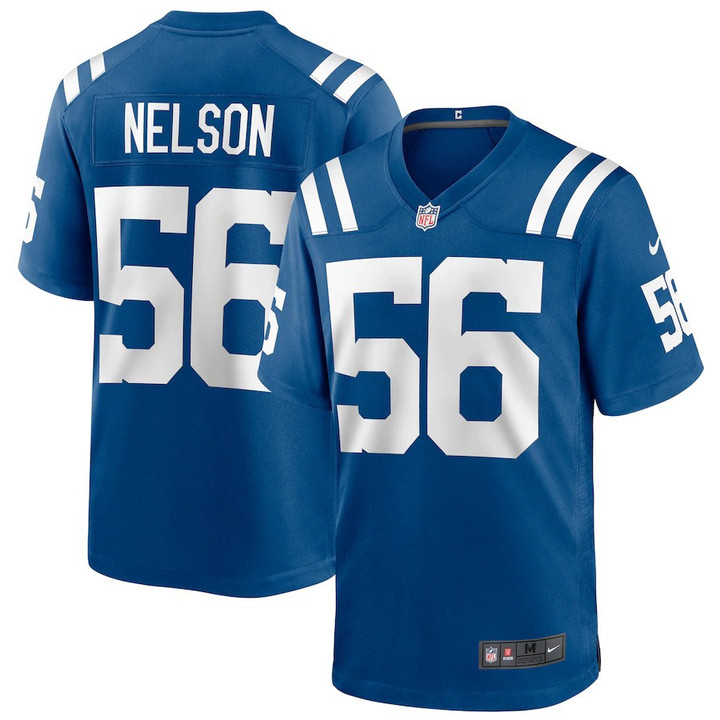 Men�s Indianapolis Colts Quenton Nelson #56 Royal Vapor Limited NFL Jersey