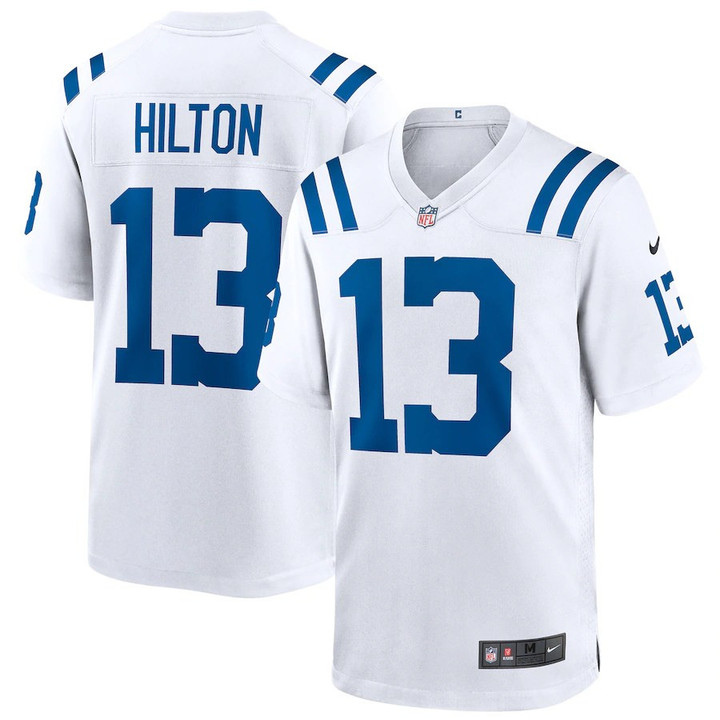 Men�s Indianapolis Colts T.Y. Hilton #13 White Game NFL Jersey