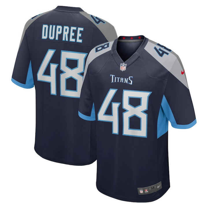 Men�s Tennessee Titans Bud Dupree #48 Navy NFL Jersey