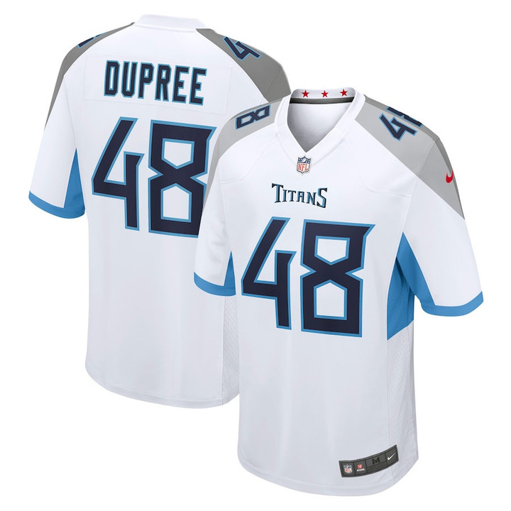 Men�s Tennessee Titans Bud Dupree #48 White NFL Jersey