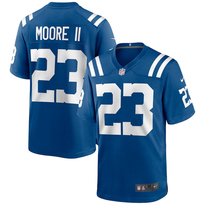 Men's Indianapolis Colts Kenny Moore Nike White Jersey