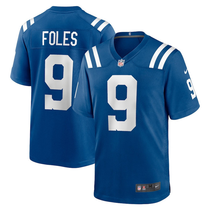 Men's Indianapolis Colts Nick Foles Nike Royal