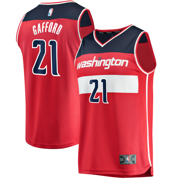 Daniel Gafford Washington Wizards Fanatics Branded 2021/22 Fast Break Replica Jersey - Icon Edition - Red