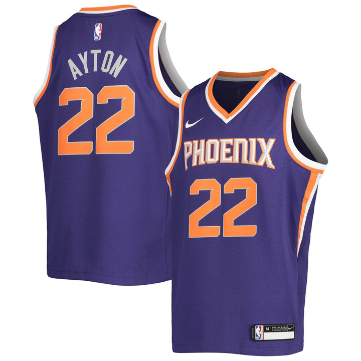 Deandre Ayton Phoenix Suns Nike Youth 2020/21 Swingman Jersey - Icon Edition - Purple