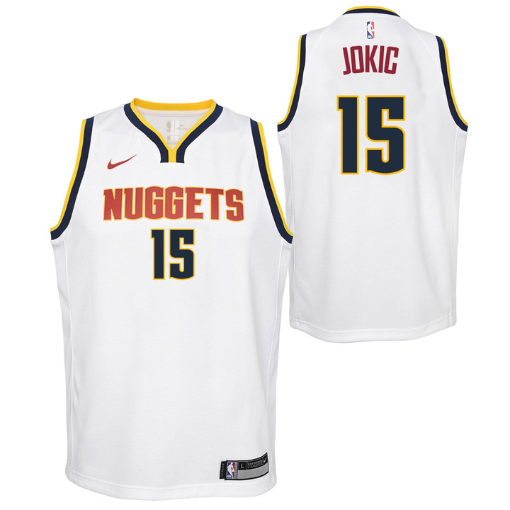 Denver Nuggets Nike Association Swingman Jersey - Nikola Jokic