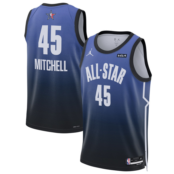 Donovan Mitchell Jordan Brand 2023 NBA All-Star Game Swingman Jersey - Blue