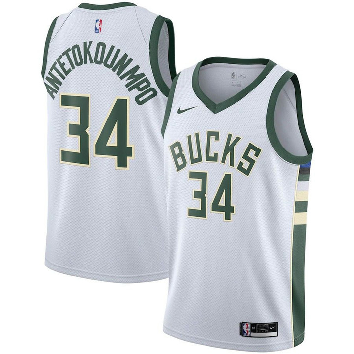 Giannis Antetokounmpo Milwaukee Bucks Nike Swingman jersey