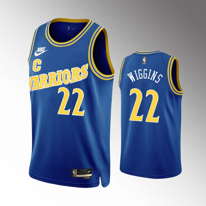 Hot New Arrivals! Golden State Warriors 2022-23 Andrew Wiggins Classic Edition Royal #22 Swingman Jersey
