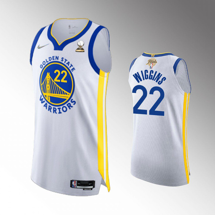 Hot New Arrivals! Golden State Warriors Andrew Wiggins 2022 Western Conference Champions White Authentic Association Edition Jersey