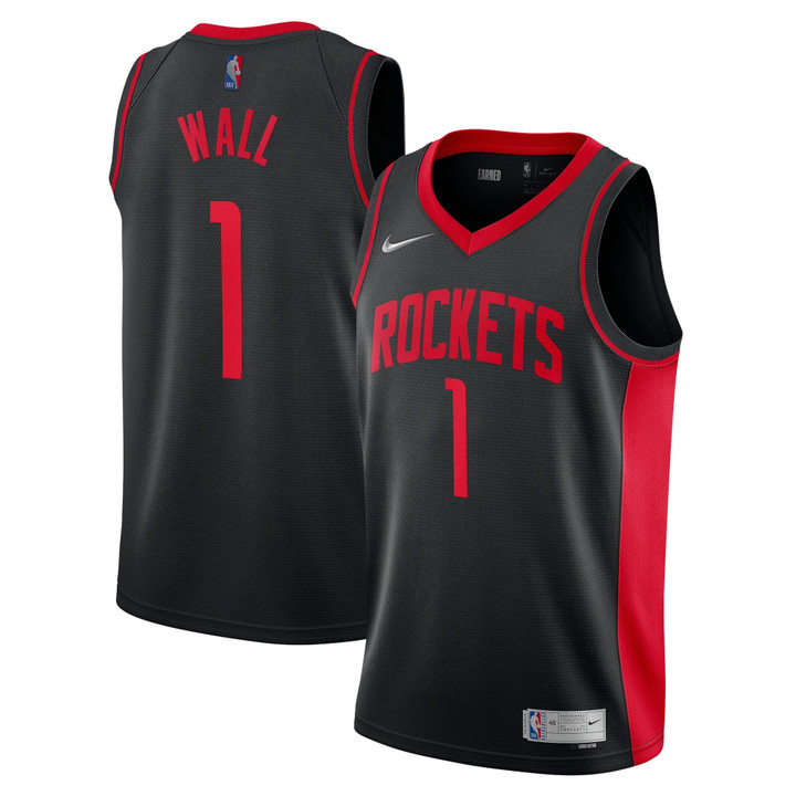 Houston Rockets Nike Earned Edition Swingman Jersey - John Wall
