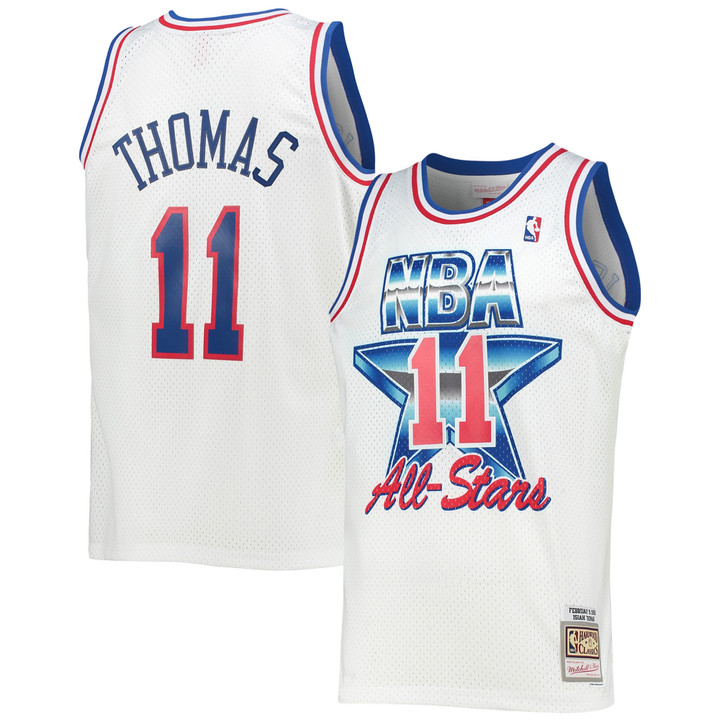 Isiah Thomas Eastern Conference Mitchell & Ness Hardwood Classics 1992 NBA All-Star Game Swingman Jersey - White