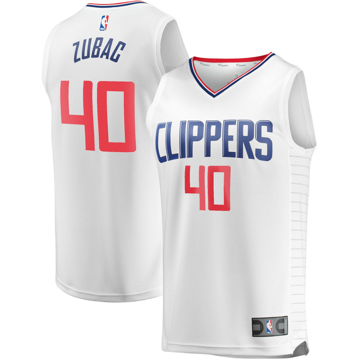 Ivica Zubac LA Clippers Fanatics Branded Fast Break Player Jersey - Association Edition - White
