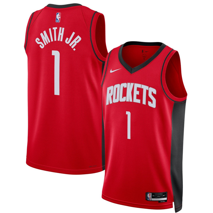 Jabari Smith Jr. Houston Rockets Nike Unisex 2022 NBA Draft First Round Pick Swingman Jersey - Icon Edition - Red