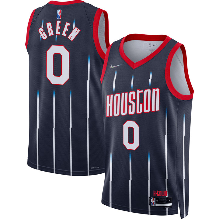 Jalen Green Houston Rockets Nike 2021/22 Swingman Jersey - City Edition - Navy
